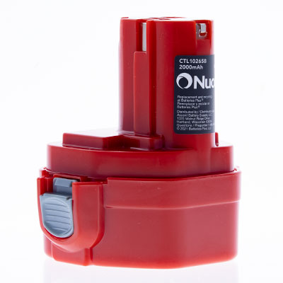 Nuon 12V 2.0Ah NiCad Power Tool Battery for Makita Cordless Tools