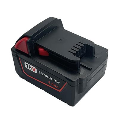 High-Performance 18V 5.0Ah Lithium-Ion Battery for Milwaukee M18 Power Tools
