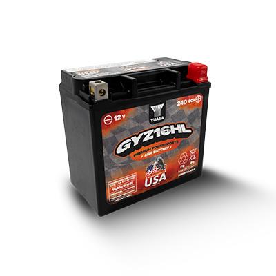 Yuasa GYZ16HL 12V 16Ah AGM Powersport Battery | High-Performance, Spill-Proof, Ready-to-Use