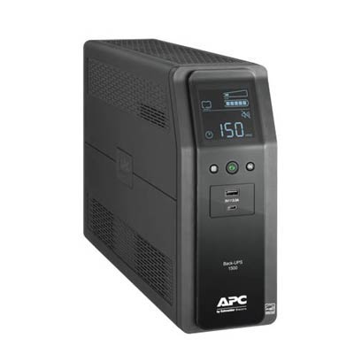 APC Back-UPS Pro 1500VA: 10 Outlets, Dual USB, Surge Protection