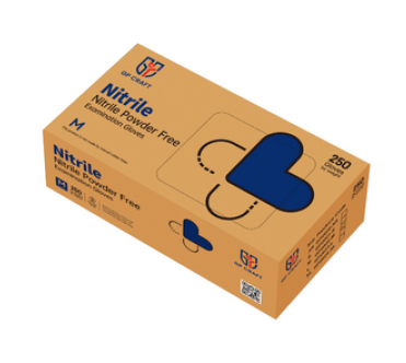 GP Craft Blue Nitrile Glove Exam, 3.5 mil 100/BX 10 BX/CS 1000 $4.50/Box- CGP35
