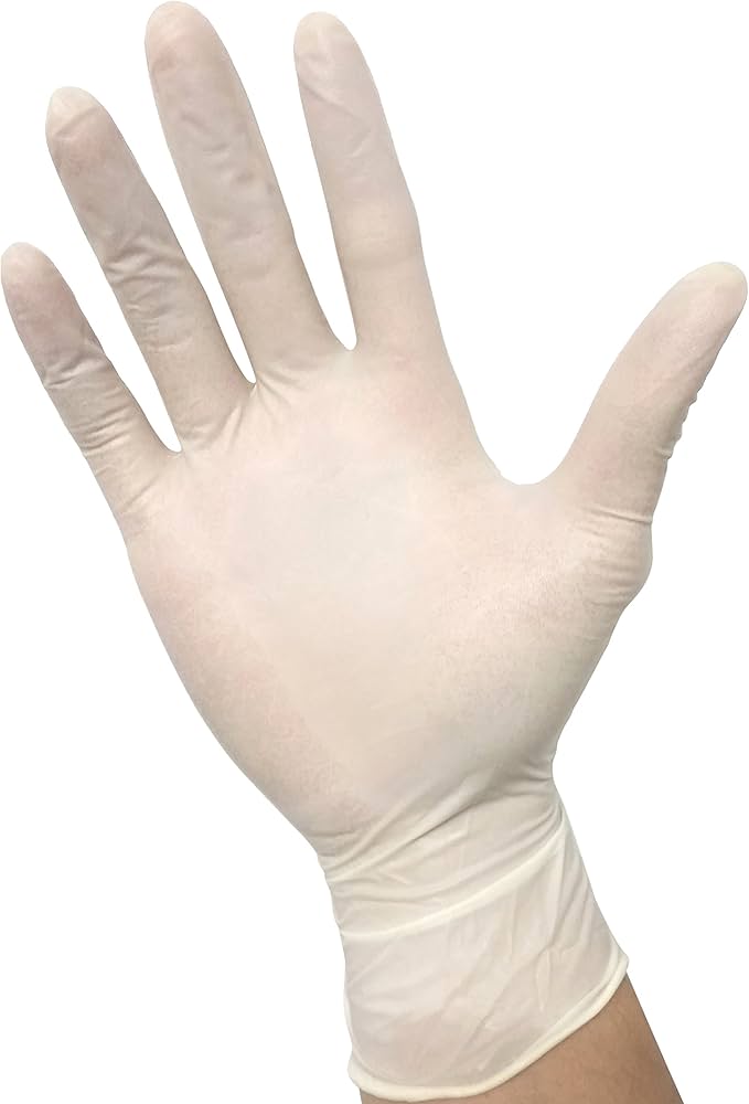 Disposable Gloves Diamond Advance - Clear Vinyl Exam Gloves 4 Mil CDVEPF - Gloves