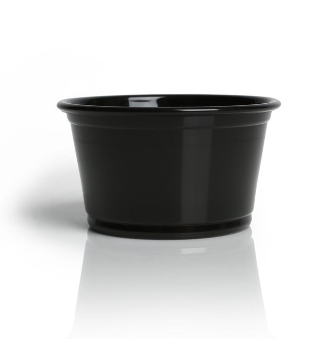 Black 3.25oz Portion Cup, 50pcs/bag, 50bags/ctn