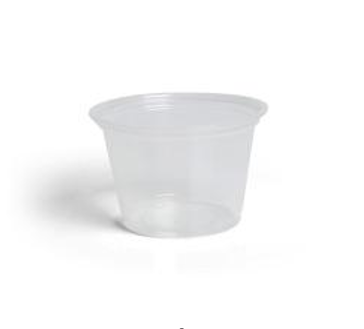 Clear 5.5oz Portion Cup, 50pcs/bag, 50bags/ctn