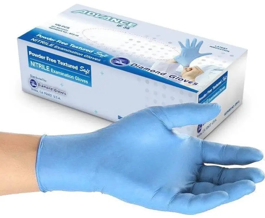 Disposable Gloves Diamond Nitrile Gloves 3.5 Mil CDBPFC35 - Gloves