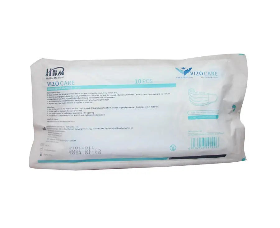 Disposable Level-2 Mask 3-Ply (Case/40 boxes of 50 masks) - Mask