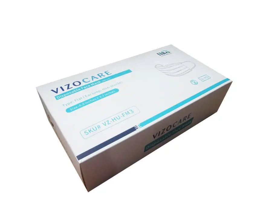 Disposable Level-3 Mask 3-Ply (Case/40 boxes of 50 masks) - Mask