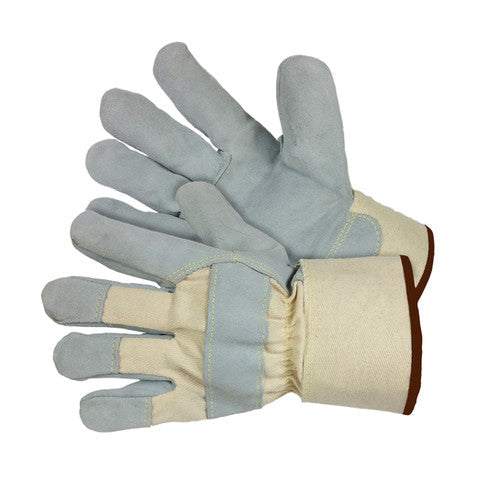 Major Gloves And Safety 30-2500 Cow Split Leather Work Gloves
