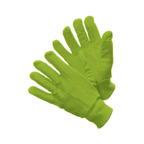 Major Gloves and Safety 20oz Hot Mill Gloves Neon Green