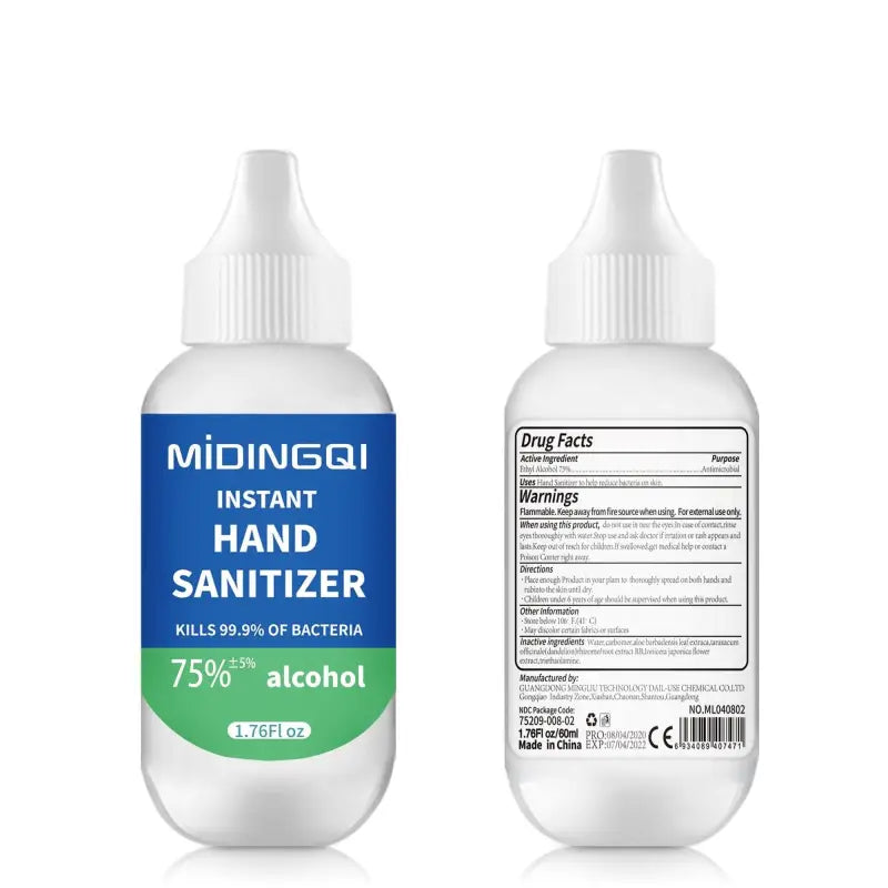 Gel Hand Sanitizer 60ml (2 oz.) - (72 bottles per case) - Hand Sanitizer